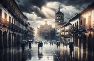 Pronóstico del tiempo en Talavera: sábado nublado con alivio y domingo marcado por lluvias intensas