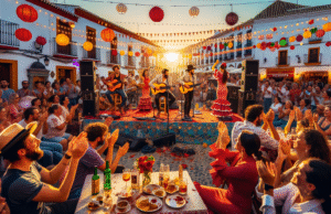 Gloria Bendita llena de arte y flamenco el tardeo del Tinglao del Casco en Talavera