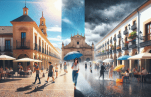 Cambio drástico del clima en Talavera: prepárate para la lluvia en menos de 24 horas