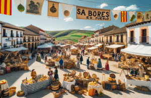 Descubre la feria Sabores de Pueblo en Almendral de la Cañada: gastronomía local, cultura y tradición en un solo evento