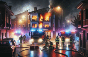 Incendio en una vivienda de Talavera deja dos personas hospitalizadas: última hora y detalles del suceso