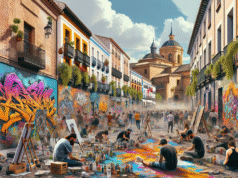 El Chamelo inaugura 2026 en Talavera con su arte en El Tinglao del Casco