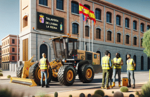 Talavera moderniza su maquinaria municipal con la licitación de una nueva motoniveladora