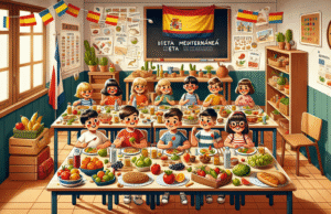 Castilla-La Mancha impulsa la inclusión de la Dieta Mediterránea en los colegios para fomentar hábitos saludables en niños y jóvenes