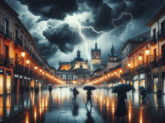 Pronóstico del tiempo en Talavera: lluvias y tormentas hasta el viernes según la AEMET