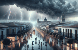 Pronóstico del tiempo en Talavera: lluvias y tormentas hasta el viernes según la AEMET