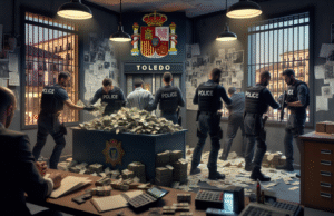 Desmantelado grupo dedicado a préstamos ilegales y extorsión en Toledo y Madrid