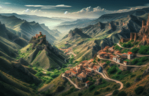 Ruta de senderismo por el Barranco de las Cinco Villas: descubre castillos medievales y paisajes únicos