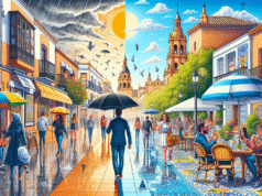 Pronóstico del tiempo en Talavera este fin de semana: lluvia el sábado y sol el domingo