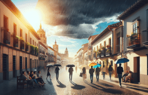 Pronóstico del tiempo: sol al iniciar la semana seguido de lluvias persistentes en Talavera y alrededores