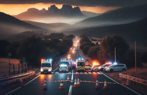 Tragedia en San Román de los Montes deja dos jóvenes fallecidos en un accidente fatal