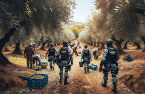 Refuerzan la vigilancia en la campaña de recogida de aceituna 2024: actuación de la Guardia Civil para garantizar la seguridad en el campo