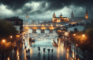 Pronóstico del tiempo en Talavera: lluvias intensas previstas para este fin de semana