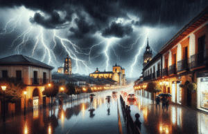 Pronóstico en Talavera: fuertes lluvias y tormentas eléctricas afectarán la ciudad esta semana