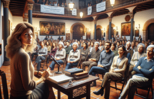 Elena Zabalo presenta su nueva novela en Talavera y conecta con lectores en un emotivo encuentro literario