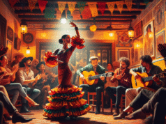 Gloria Bendita llena de arte flamenco El Tinglao del Casco en Talavera