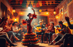 Gloria Bendita llena de arte flamenco El Tinglao del Casco en Talavera