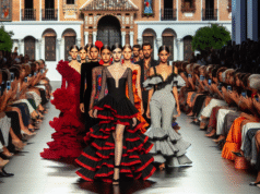 Diseñadora de Daimiel impacta en Sevilla con innovadora propuesta en desfile de moda flamenca