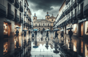 Pronóstico del tiempo en Talavera esta semana: lluvias persistentes y descenso de temperaturas