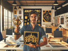 Lucas Fernández gana el Premio Anuaria de Oro y lleva el diseño gráfico de Talavera al más alto nivel