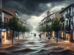 Lluvias intensas y fuertes vientos azotan Talavera: situación actual y previsiones meteorológicas