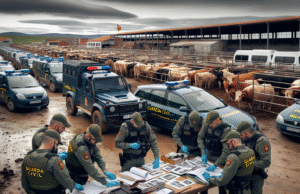 Macrooperación de la Guardia Civil destapa irregularidades en el sector ganadero español