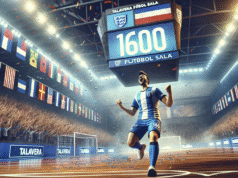 David Yáñez entra en la historia al marcar el gol 1600 del Fútbol Sala Talavera