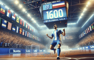 David Yáñez entra en la historia al marcar el gol 1600 del Fútbol Sala Talavera