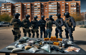 Desarticulada una organización de tráfico de drogas en Talavera de la Reina tras una operación policial clave