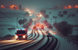 Última hora: Castilla-La Mancha registra 16 incidencias por nevadas durante la madrugada