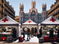 Protección Civil refuerza su capacidad de respuesta con nuevas tiendas de campaña de primeros auxilios en Talavera