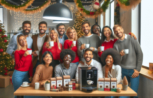 Café corporativo para empresas: cómo Servint Soluciones mejora la conexión entre equipos en Navidad